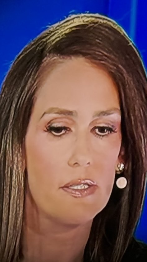 AAAPorterhouse's tweet photo. Why Fox why …there must be some reason.  After msnbc and cnn, she is the most irritating person on your network … lip stick on a pig it’s still a pig https://t.co/C1fKgbhWOM