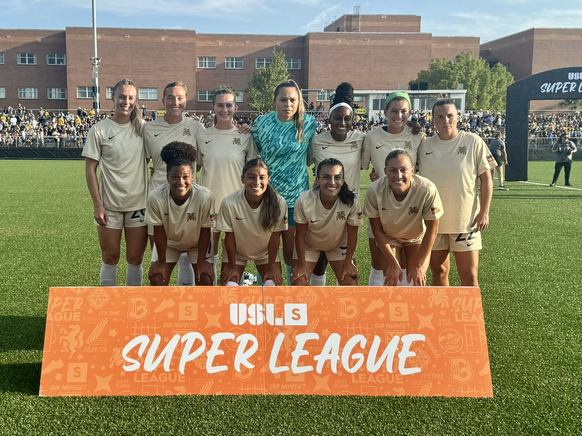 Our inaugural @USLSuperLeague starting XI! 🔥