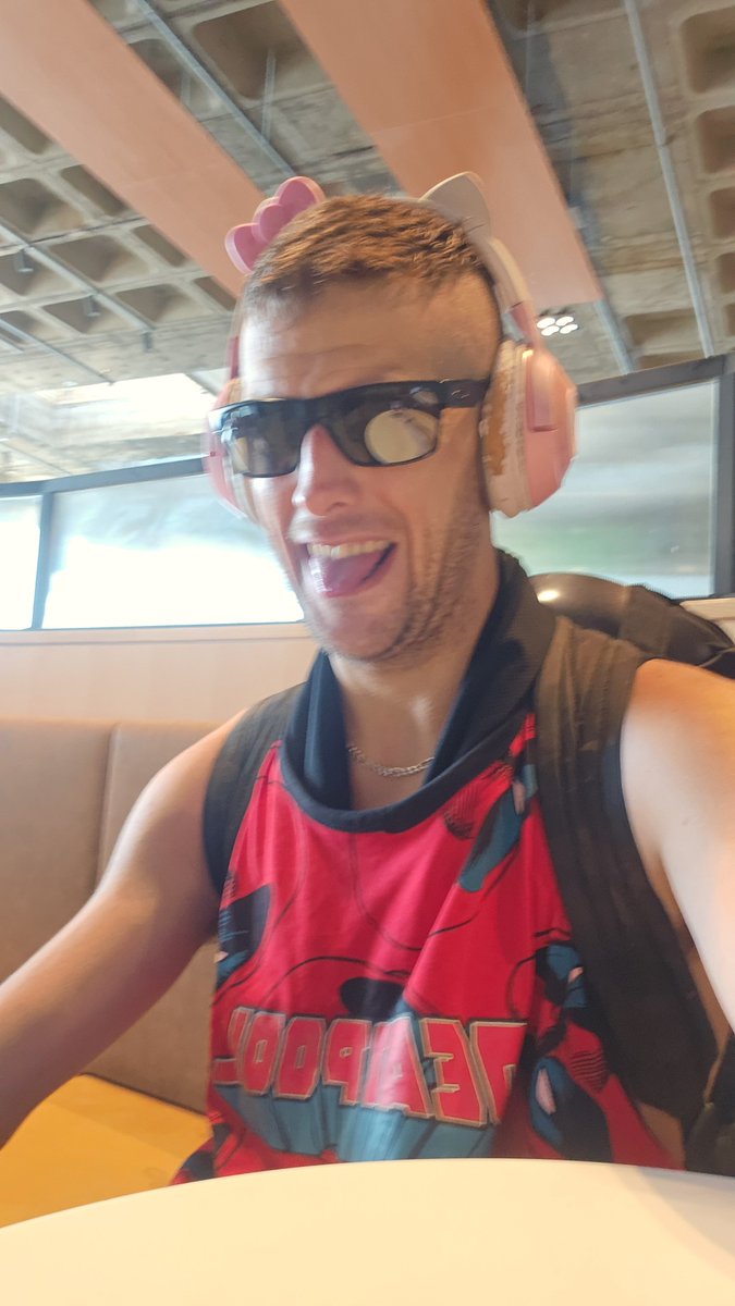 RedDragon369's tweet photo. I'm almost @VancityReynolds same same, but diffraaant. #DeadpoolAndWolverine  #MARVEL #Sugarbear #Bub #chimichangas https://t.co/rTMUFJJGO5