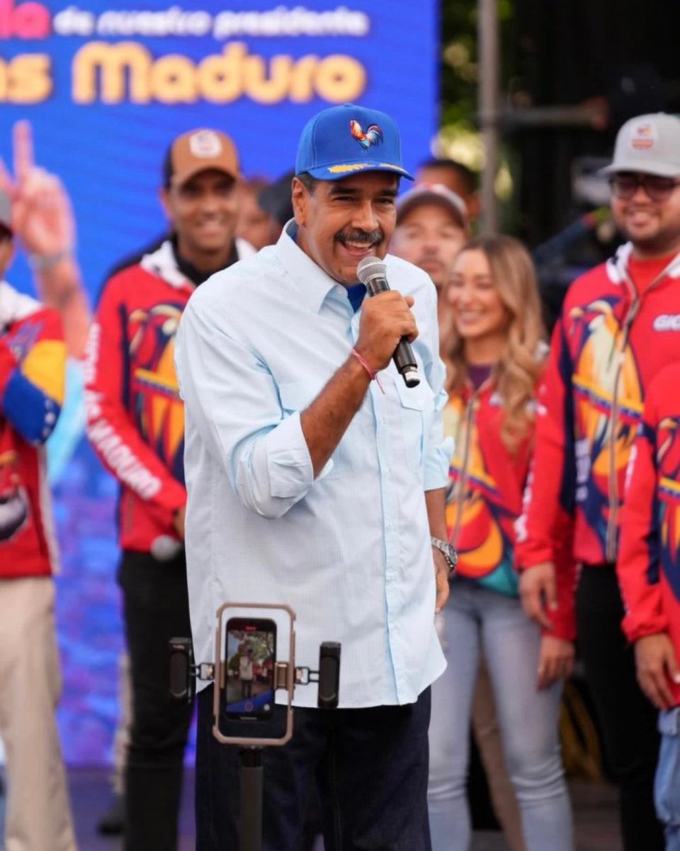 Yo voy a mi Gallo pinto <a href="/NicolasMaduro/">Nicolás Maduro</a>