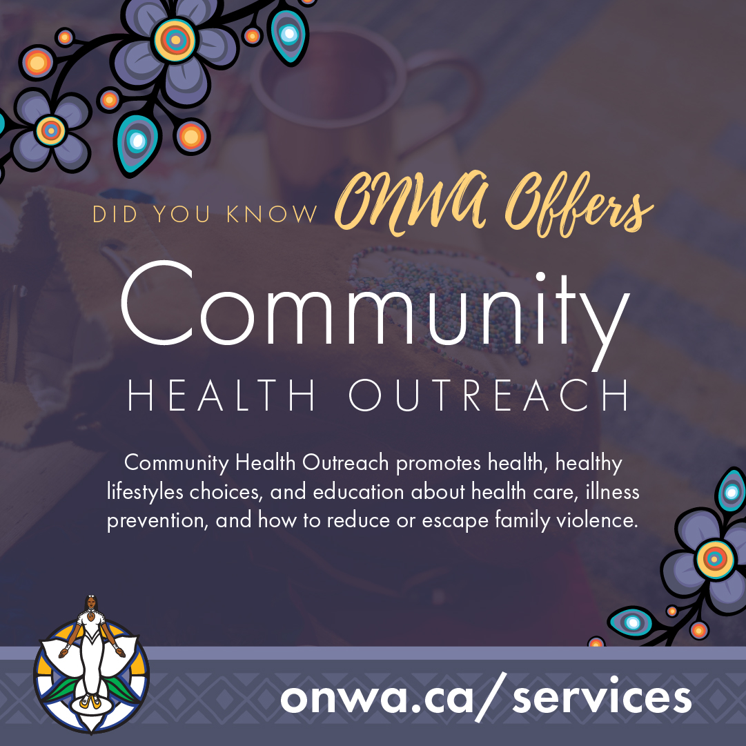 _ONWA_'s tweet photo. 🌼 Community Health Outreach 🌼

Community Health Outreach empowers Indigenous women with health education, cultural programming, and support. 

#ONWA #CommunityHealth #CulturalSupport #HealthyLiving #Advocacy https://t.co/IN2PEpdWBg