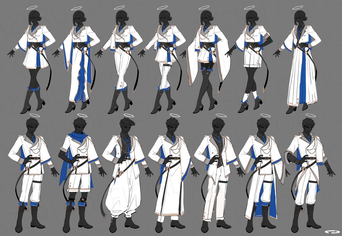 AzeruOfficial's tweet photo. Have some References for the Community Outfit Design(s) for you and your OC~!

I'd love to see what you/your OC looks like in these outfit(s)~! ^^ Make sure to mention @AzeruOfficial so I can see it~

- Azeru, The Fallen Angel https://t.co/NN5JGHl64y