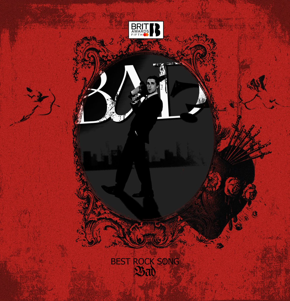 The BRITs Best Rock Song is "Bad". ❤️