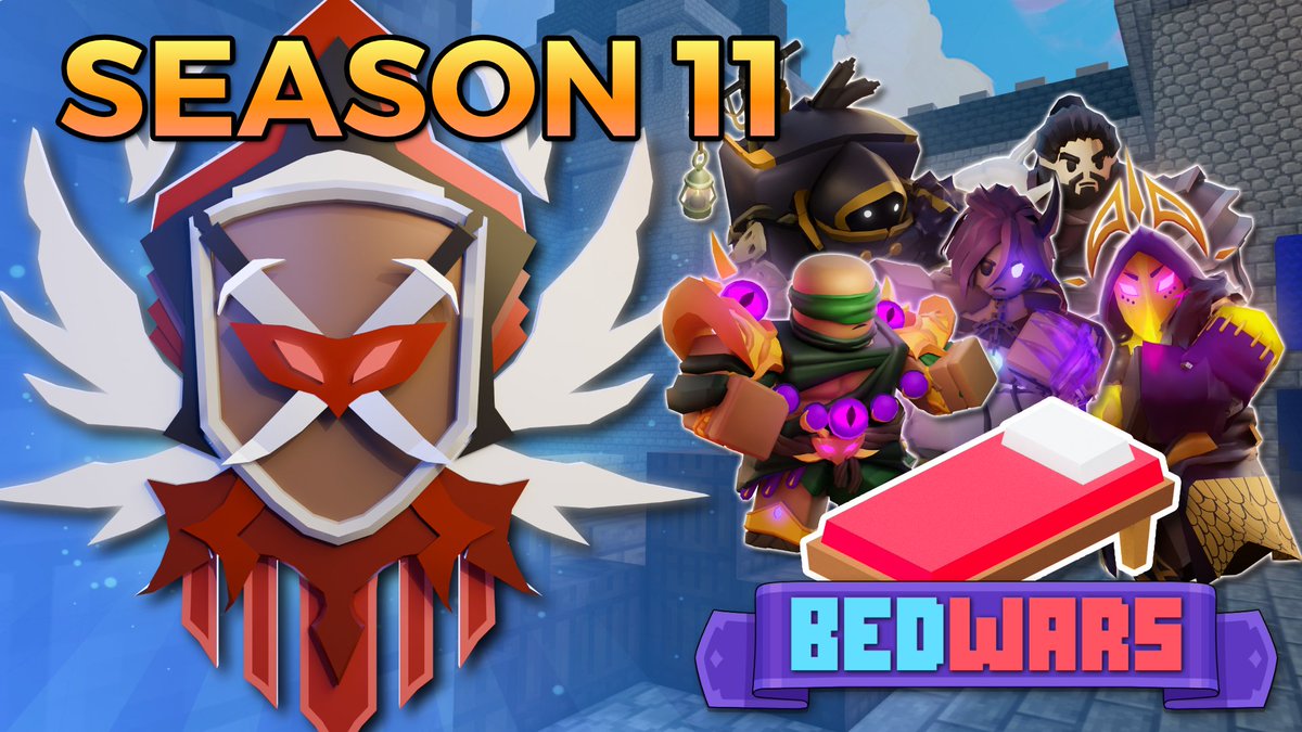 New BedWars Update!

👑Season 11 is Live!
🪙Introducing BedCoins
🏆Ranked Season 11 Announcement
💎New Team Level System
⚙️Match Mechanic Changes
🛏️Other In-Game Changes
🎁Lucky Crate &amp; Clan Shop Changes

🎉5 New Kits
🔮Death Adder
🧿Nazar
🐲Kaida
🎴Silas
🗝️Wren