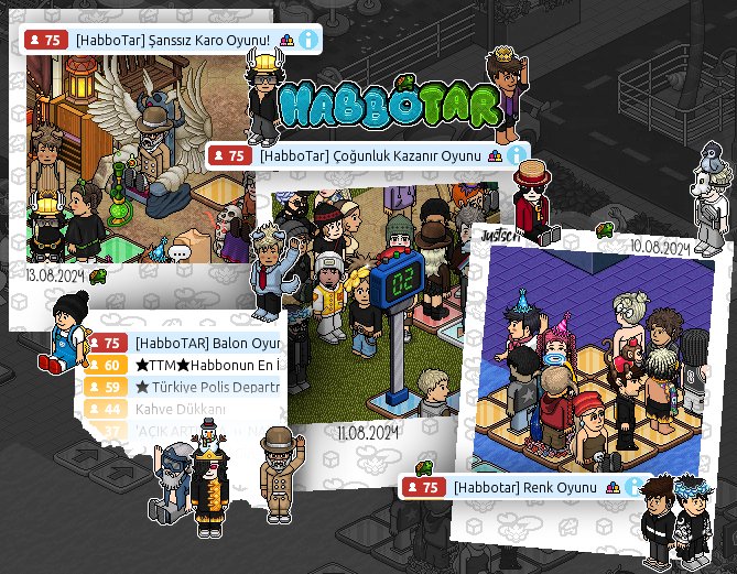 Etkinliklerimize gösterdiğiniz yoğun ilgi için herkese tekrardan teşekkürler! 

Sizlerin desteğiyle her geçen gün daha da büyüyor ve güçleniyoruz.

Bir sonraki etkinlikte görüşmek üzere! 

Habbotar bir tık ileride! 🚀
#habbo <a href="/habbo_tr/">Habbo TR</a>