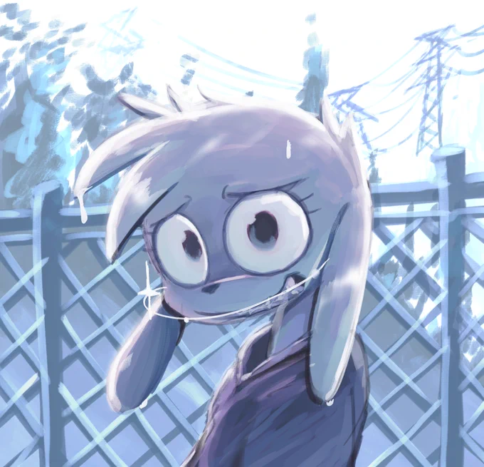 -  Painting exercise from last night-  Same piece revisted in the morning 