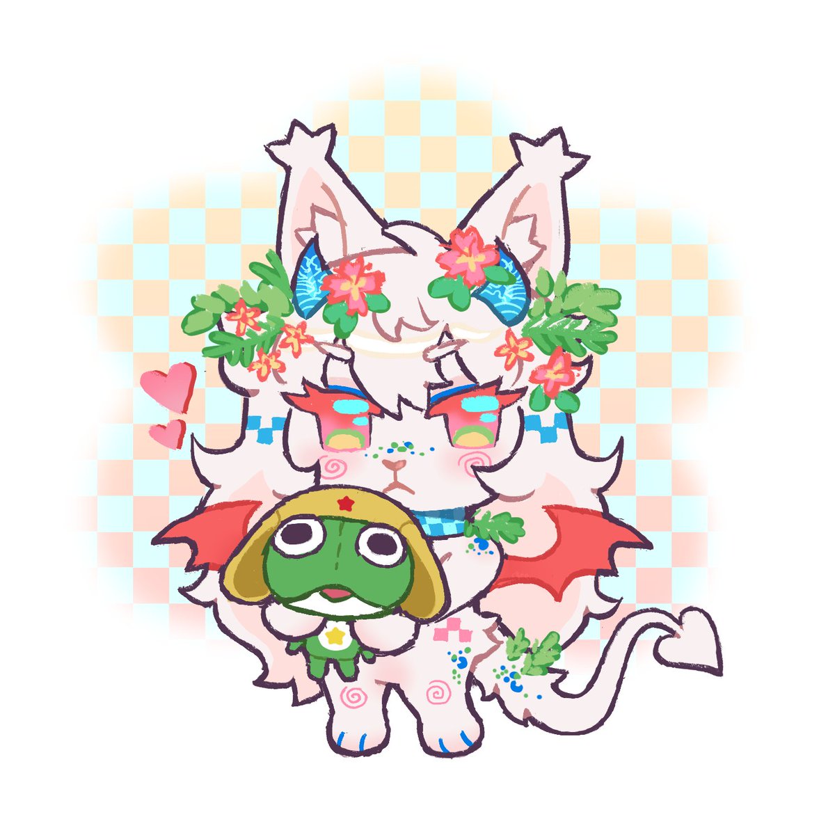 _c8rn_'s tweet photo. chibi doodle commissions for @Elizardbath_  &amp; @lunarmancy_art 🌼 https://t.co/JS1FXvEN6f