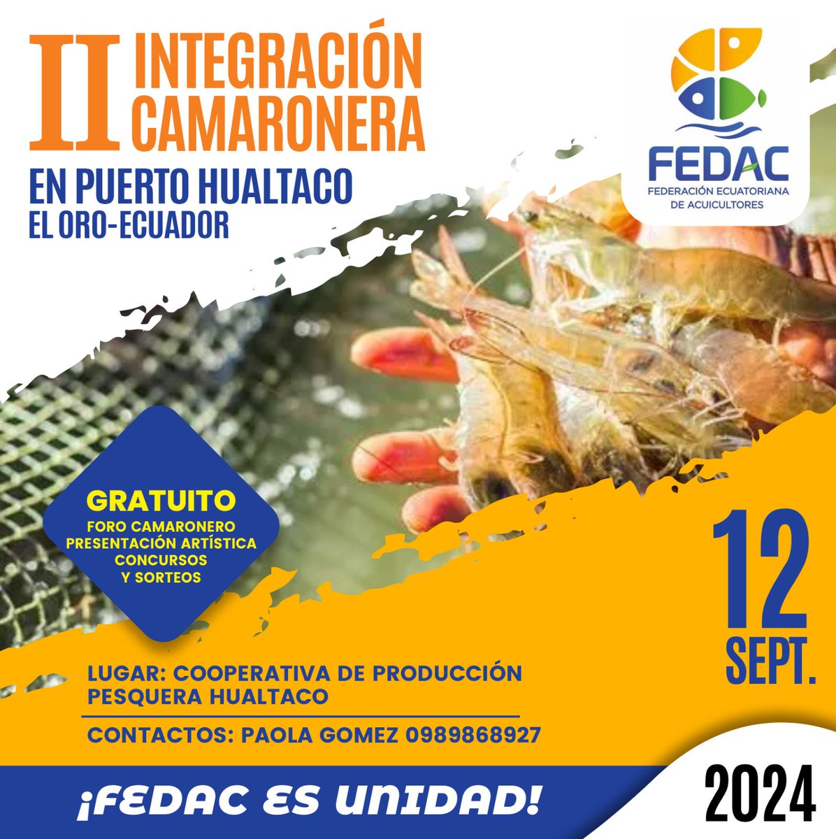 #YOSOYFEDAC #IntegraciónCamaroneraFEDAC
<a href="/ASOCAM2/">ASOCAM</a> <a href="/ASOLAP1/">ASOLAP</a> <a href="/alcafiorense/">Vinicio Carpio</a> <a href="/alfredomera/">alfredo mera</a> <a href="/Camaroneros_Oro/">cpceo</a> <a href="/Copehual/">Cooperativa Hualtaco</a> <a href="/coopsurpacifico/">Cooperativa SPH</a> <a href="/APROCAMJK082009/">APROCAM</a> <a href="/Danilo_Rengifo/">Danilo Rengifo</a> <a href="/oswincm/">Oswin Crespo Mera</a> <a href="/musabasa/">miguel uscocovich</a> <a href="/RinaCampainB/">Rina Campain</a> <a href="/RichardB89/">Richard Briceno</a> <a href="/MarcosTello64/">Marcos Tello Echeverria</a> <a href="/ElssieSantos/">ELSSIE SANTOS</a> <a href="/j_phillips73/">Julian Phillips</a> <a href="/lucelania/">@ricardinapuertas</a>  <a href="/OttoNikitaRamo1/">Otto Nikita Ramos Ramos</a>