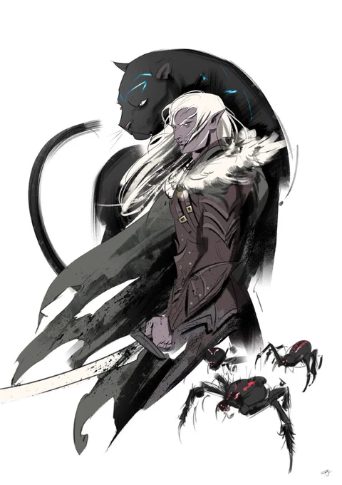 Drizzt isn't BG3 but it's DnD all the same 
