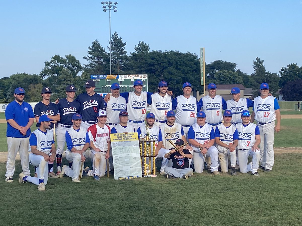 Class B state amateur baseball tournament champs