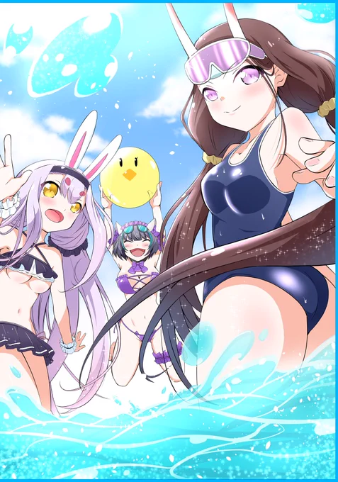 #画像だけで夏を感じさせる選手権 #アズレンおはよございます!まだまだ夏は終わらんよ! 