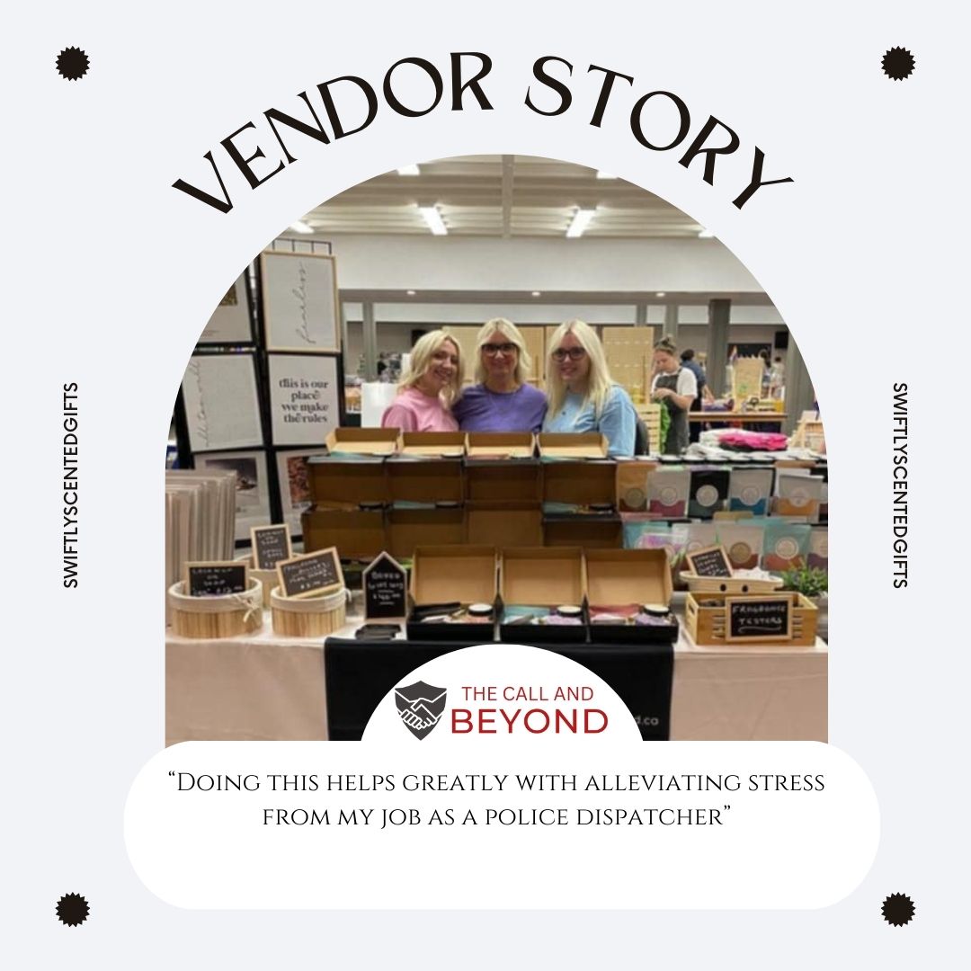 TheCallNBeyond's tweet photo. Meet the vendor! First responder disptachers make up a vital component for our communities! SWITFLYSCENTEDGIFTS has proudly partnered with The Call and Beyond as one of our 400 + Vendors which you will soon be able to shop on our store to select a variety of their items on https://t.co/178Qhbw2m0 

#thecallandbeyond #TCAB #swifty #swiftlyscented #weloveit #family #community #business #comingsoon #launch #partners #firstresponders #entrepreneurs #getit #WorkinHard #workhardplayhard #October2024 #ecommerce #marketplace #ordersoon #TaylorSwift #fans