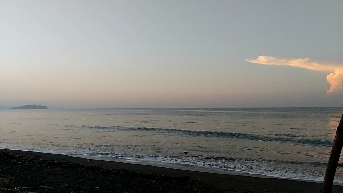 eichan3_1's tweet photo. 今日もなんとか波乗り出来ました。流木にぶつかったり、踏んづけたりでした。
側で痛てーと言った人は直ぐに海から上がってました。流木にぶつかったか、もしくはクラゲか。
クワバラクワバラ。 https://t.co/xi5UL7tbde