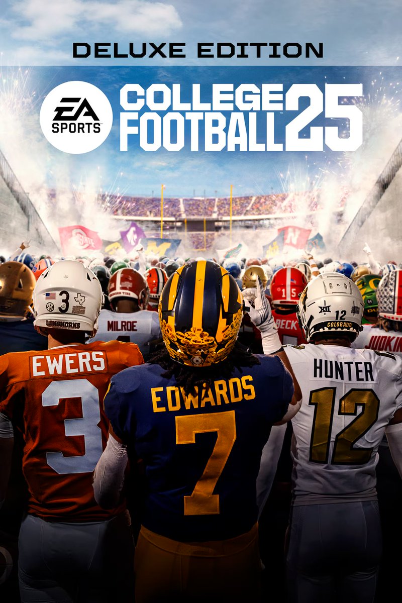 OddsStack's tweet image. 🚨WE’RE GIVING AWAY 3 COPIES OF COLLEGE FOOTBALL 25 (PS5 &amp;amp; XBOX)

To enter:
1. Follow @OddsStack
2. Like this post ❤️
3. Turn our post notifications on 🔔

**Every RT will count for an additional entry**

Winners will be drawn August 24th! Best of luck!