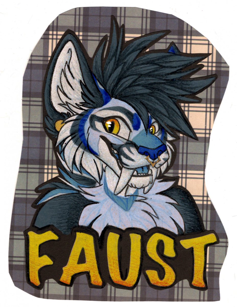 DENFUR BADGE RAFFLE!

I'm raffling a badge for Denfur! PLEASE only enter if you are going to be at Denfur. You'll pick up the badge from my table. There will be 1 winner from Bluesky &amp; 1 winner from Twitter.

-RT this post
-comment anything!
Winners will be picked tomorrow! 8/19