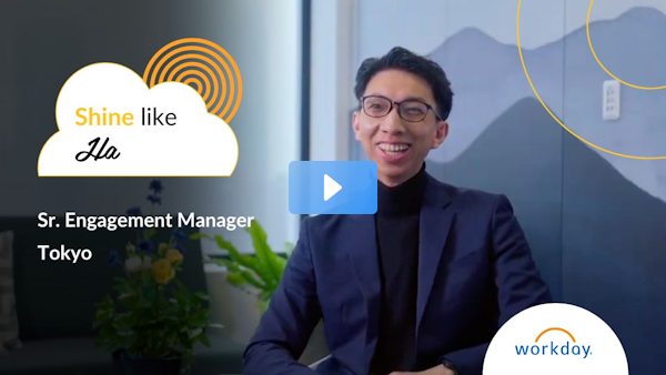 BowdenMel's tweet photo. Meet Ha, a Senior Engagement Manager in Workday's Tokyo CX team. Learn how our CX team drives customer success, what makes a great fit for Workday, and why now is the perfect time to join us! #WorkdayLife https://t.co/CaPcoOl02w https://t.co/JbCFCDnbVc