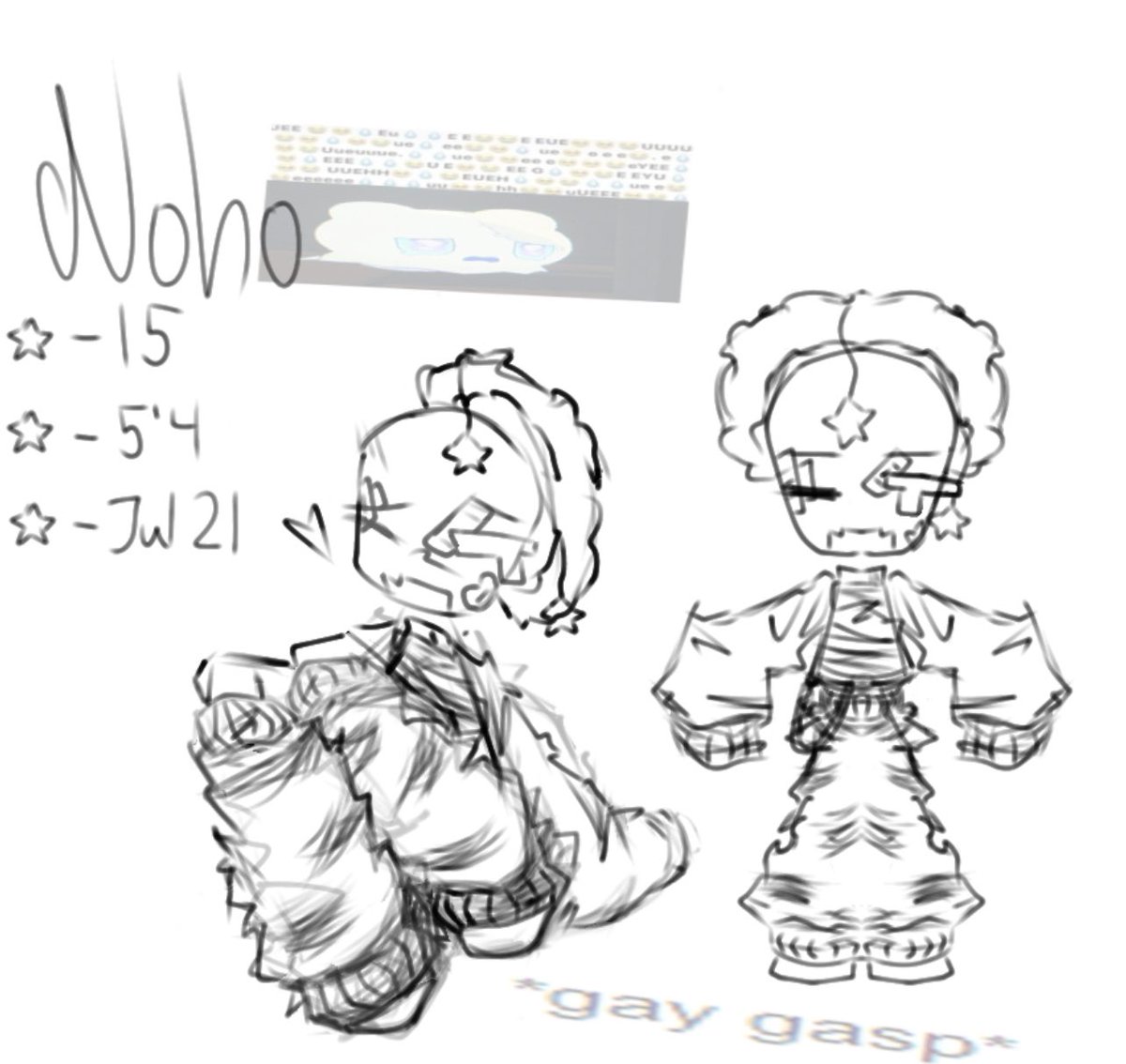 Nohomatta's tweet image. meow ^_^

(I haven't drawn for like 3 months, so here's this thing................
*disappears for another few months*