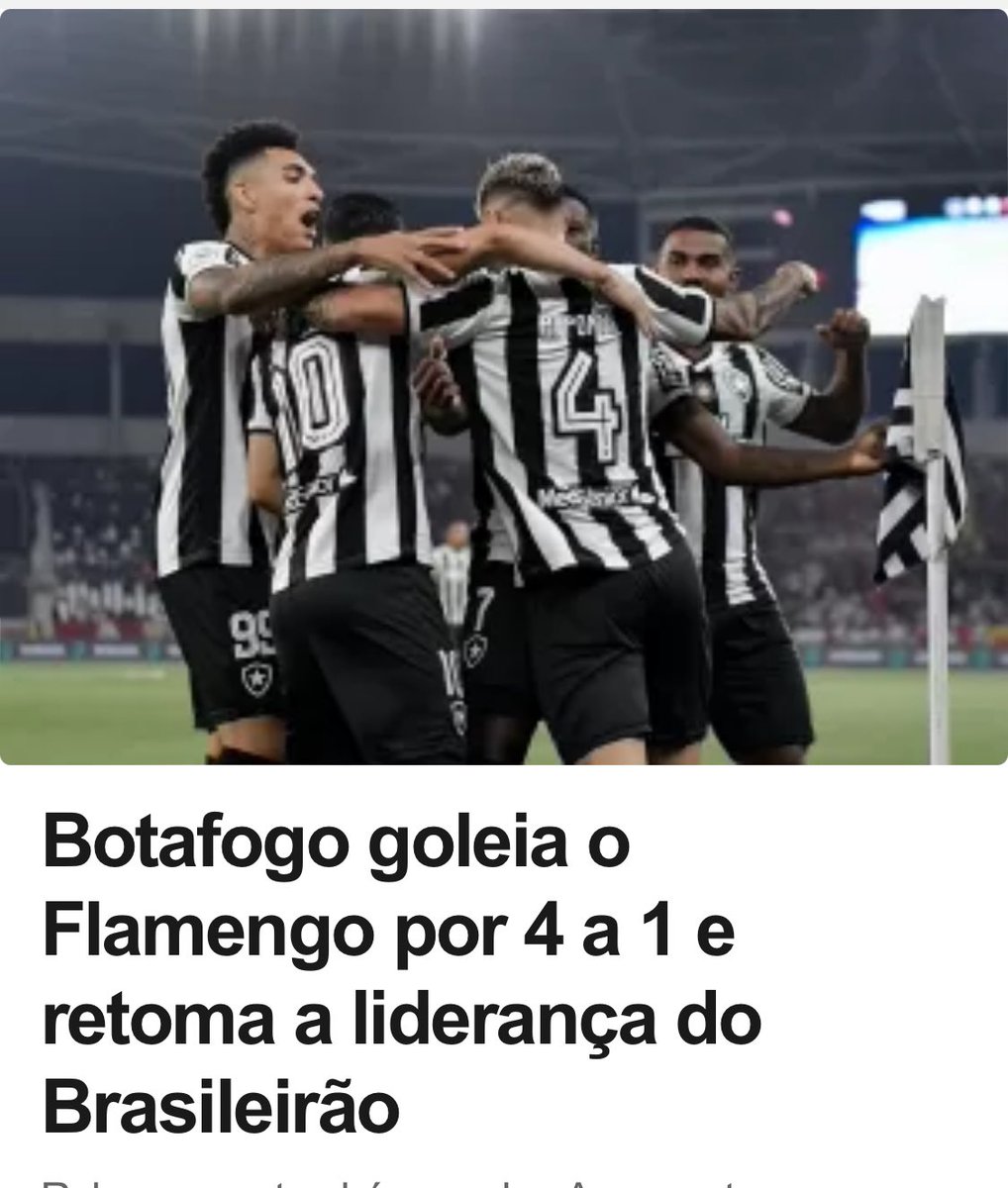 Justiça feita em campo.