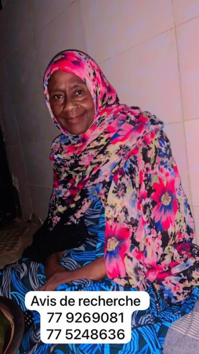 mc_evah's tweet photo. 🚨 #URGENT

Ay way dounguen ma diapaler à la retrouver ?? 🥺🥺🥺 Elle est portée disparue depuis tout à l’heure. Elle a été aperçue pour la dernière fois à Grand-Mbao.

Toute personne l’ayant vue est priée de contacter les numéros suivants : +221 77 926 90 81 - +221 77 524 86 36.

Max de #Partage please.

@team_imature @fisha_Senegal