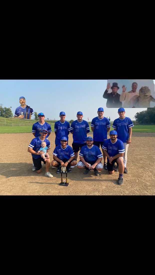 Key West Ramblers (@keywestramblers) on Twitter photo Ramblers are champions of the Pleasant Grove Tournament with a 4-2 win over <a href="/PlacidPirates/">Pleasant Grove</a>! <a href="/arazz23/">Anthony Razo</a> wins MVP and Most Hits, going 5-8 on the day with 2 HR’s! <a href="/Ben_Ogie24/">Ogie</a> wins the Sportmansip Award😇 and <a href="/Coach_Schwebke/">Brandon Schwebke</a> with the clutch AB’s late.
#WinnersWin Ramblers are champions of the Pleasant Grove Tournament with a 4-2 win over <a href="/PlacidPirates/">Pleasant Grove</a>! <a href="/arazz23/">Anthony Razo</a> wins MVP and Most Hits, going 5-8 on the day with 2 HR’s! <a href="/Ben_Ogie24/">Ogie</a> wins the Sportmansip Award😇 and <a href="/Coach_Schwebke/">Brandon Schwebke</a> with the clutch AB’s late.
#WinnersWin