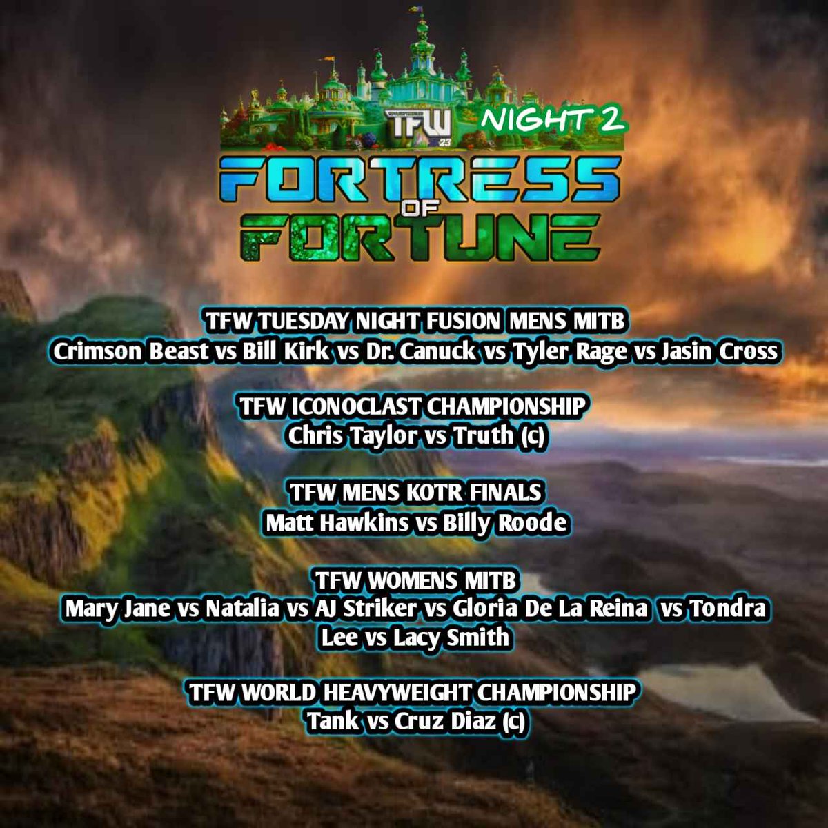 Night 2.... 15 mins its goin down!!! #wwe2k24