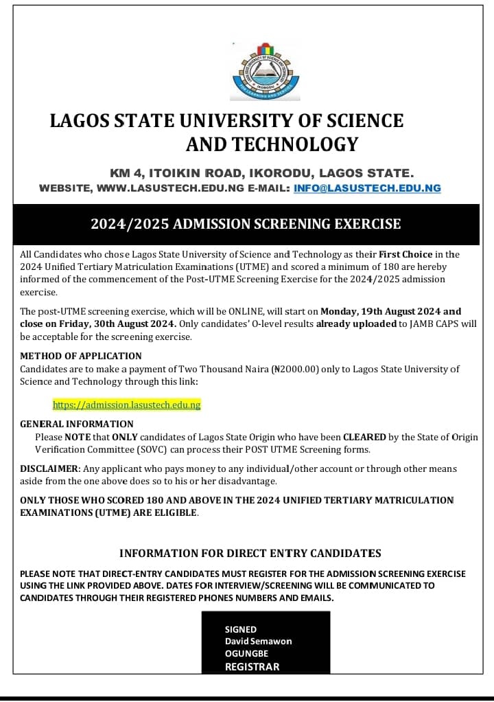 Lasustech Student Forum tweet media
