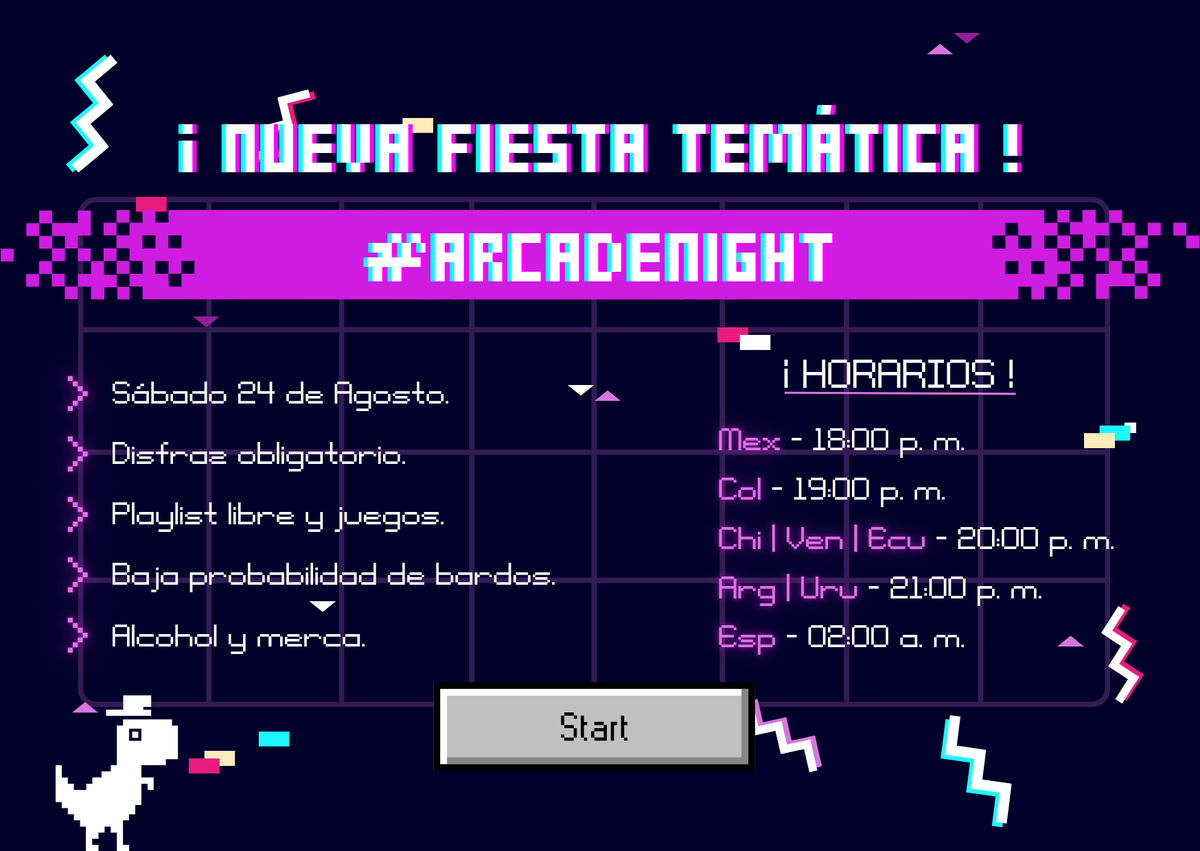 kamuthreads's tweet photo. ⠀
⠀⠀ ⠀⠀  𓂂ㅤֺ ㅤׅৎ୭   𓈒  NUEVA FIESTA   !
ㅤ          
           ⌬ :⠀versión ᯇ     videojuegos .
ᅠ

⠀⠀⠀⠀⠀⠀⠀⠀ más información.  𝀗 https://t.co/MtuPO3q9ZE