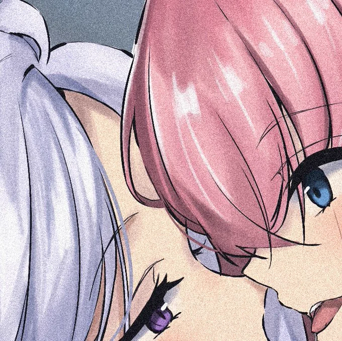 お昼にヒナとホシノのイラスト上げます! 