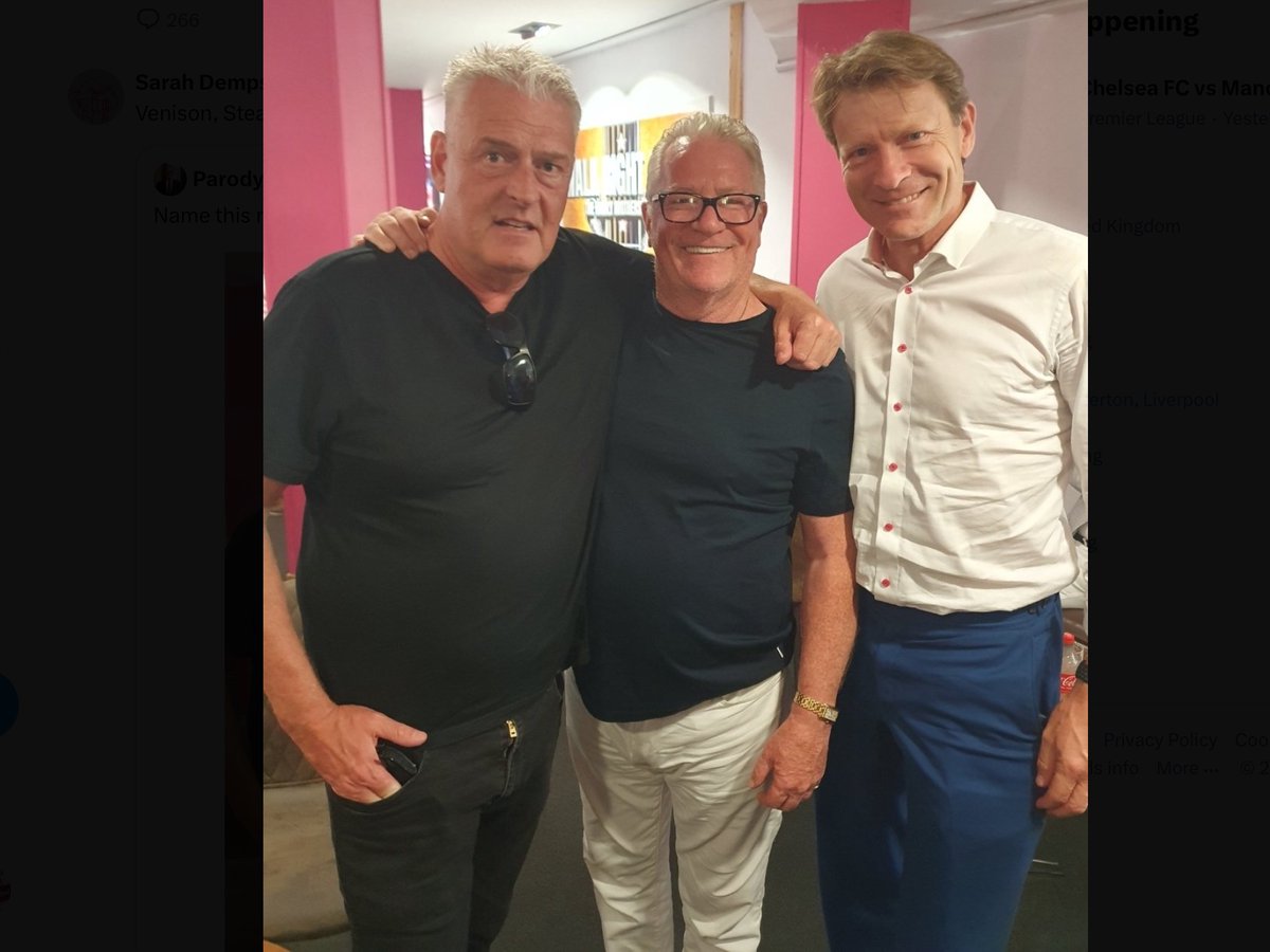 calummack1961's tweet photo. Inaugural meeting of the ‘Gammonati’ judged a success as comedy heavyweight gives his backing.
Jim Davidson and Richard Tice were also in attendance.
#Gammonati #FarageRiots #FarRightThugs #ToriesGone45 #DeformUK @reformparty_uk @LeeAndersonMP_ https://t.co/BGpgsXMyFl