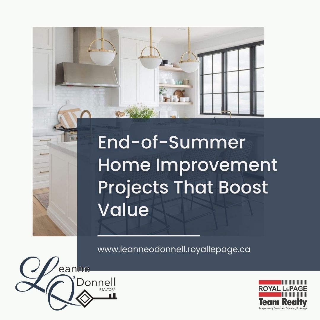 🔨 Last-Minute Summer Projects = Big Fall Payoff! 
Summer’s almost over, but there’s still time for quick home improvements that can boost your home’s value! 

👉 Need advice on which projects will make the biggest impact? Let’s chat!

#HomeImprovement #ValueBoost #OttawaHomes