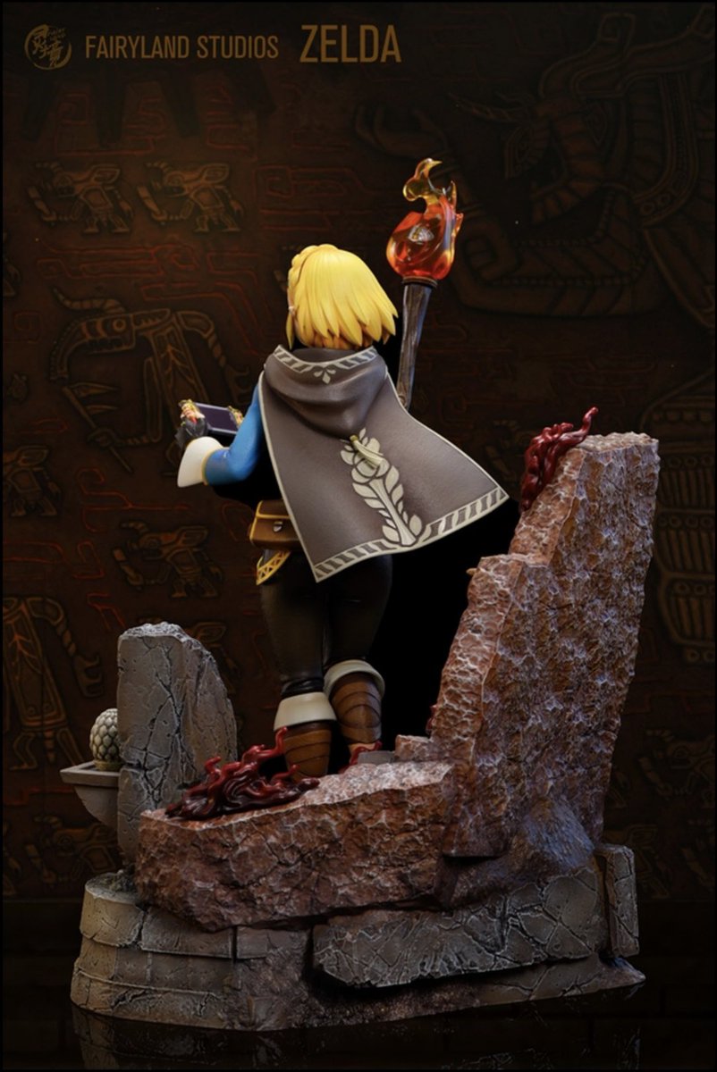 SlLENTPRINCESS's tweet photo. totk zelda statue.... save me.. https://t.co/W6rkE4zvDt