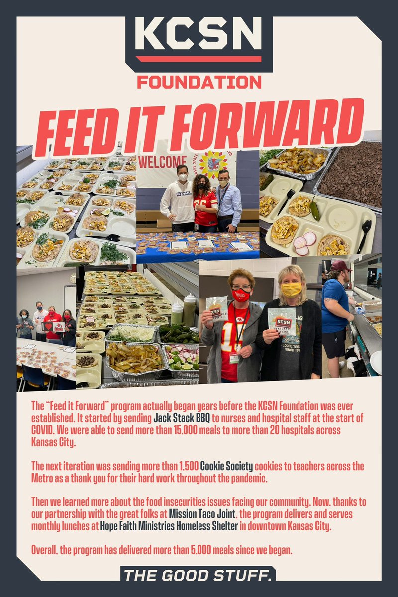 KCSNFoundation's tweet image. #FeedItForward w/ @MissionTacoKC