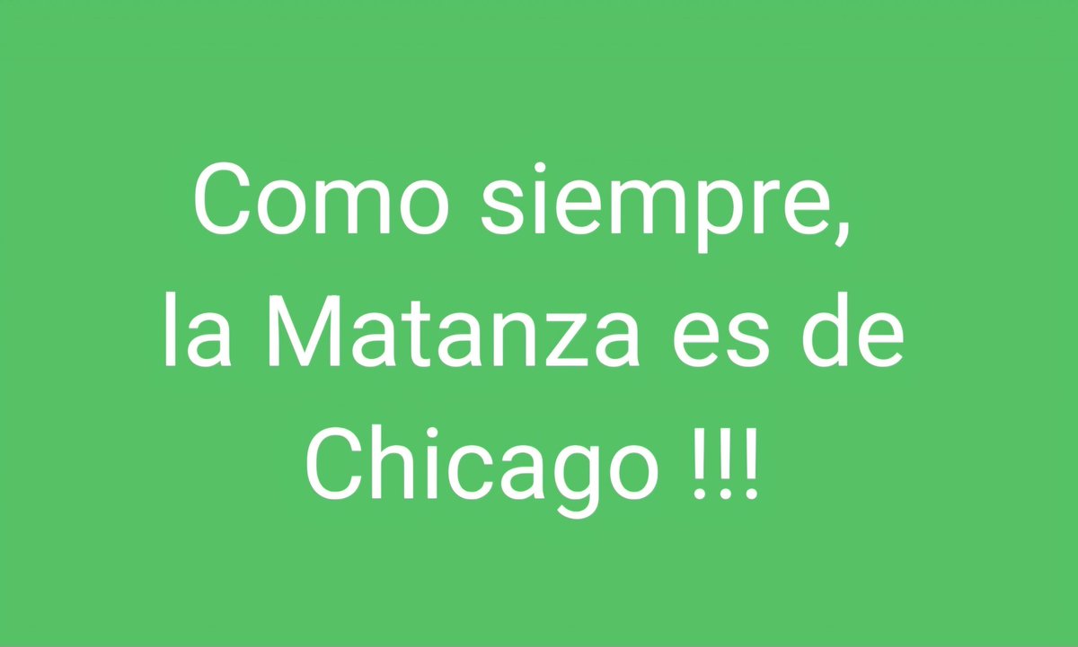 vhugobellon's tweet photo. Como siempre la Matanza es de Chicago !!!
Almirante Brown 0 
Nueva Chicago 1

#Nohaynadaigual 
#Mataderos
#Verdedemivida
#Unestilodevida 
#LamatanzaesdeChicago https://t.co/IwlCNe4n7x