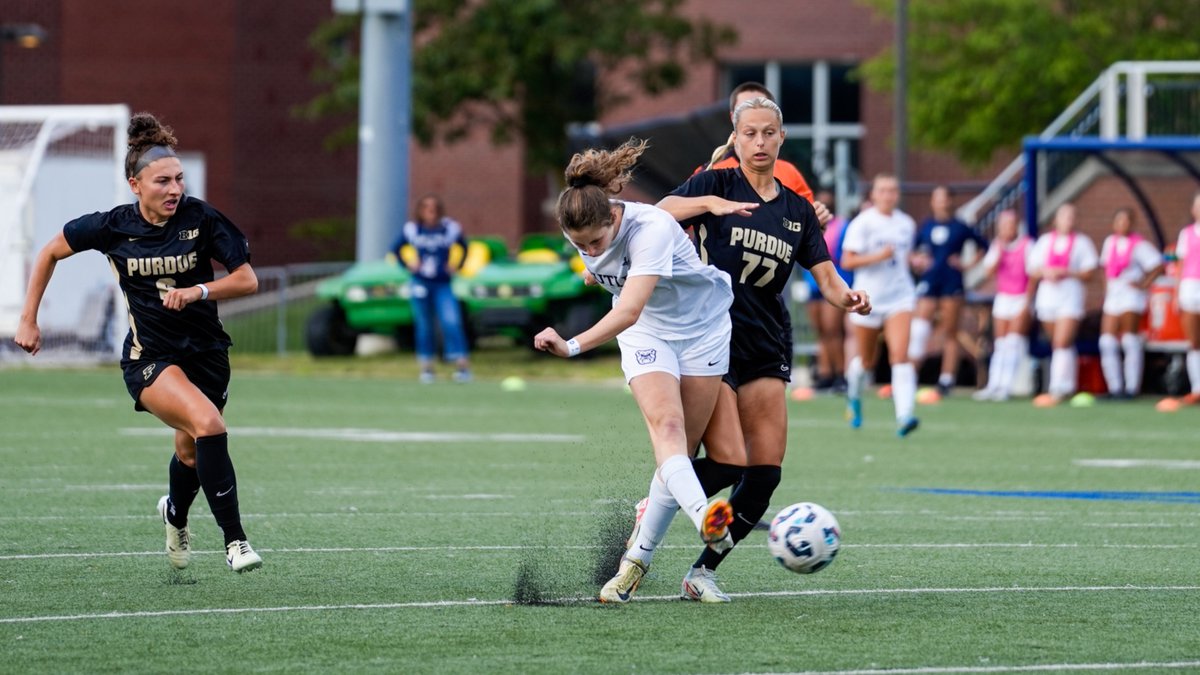 Dawgs net ⚽⚽⚽ to shutout Purdue

RECAP: bit.ly/3Mb25qn

#ButlerWay