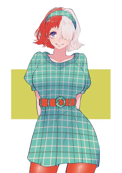 レトロファッションなウタちゃん 