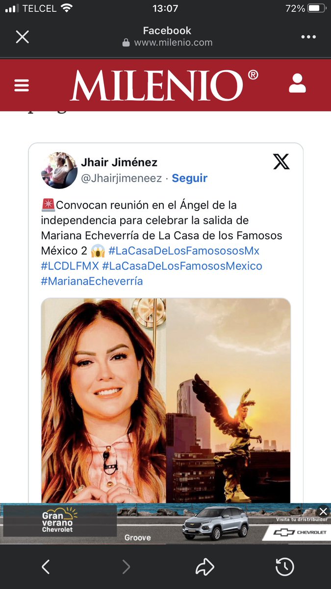 JirHyd's tweet photo. Logramos que se hiciera viral el tweet, hoy sale Mariana Echeverría de la casa de los famosos México #LaCasaDeLosFamososMexico #FueraMariaanEcheverria #MarianaEcheverría https://t.co/JBNm7ZcBOb