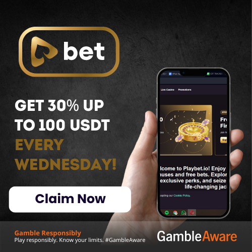 coindesktimes's tweet photo. Wednesday Bonus  

🎉 Midweek Boost at https://t.co/bQRzP2BqY8 Casino! 🎉  

💰 Get 30% up to 100 USDT every Wednesday! 💰 Bonus code: WEDNESDAY  

👉 Claim now: https://t.co/iQ7JoUYt8r  

#casino #bonus #WednesdayBonus #PlaybetCasino https://t.co/ijshI9saec