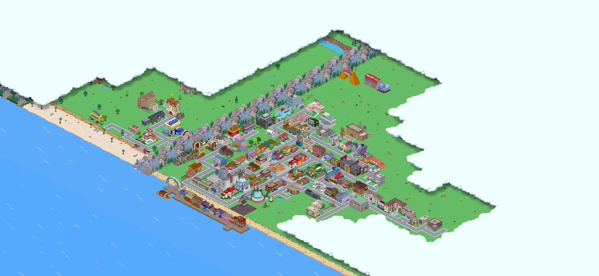 Cravens86's tweet image. Started playing Simpsons Tapped Out again and made some good progress on my Springfield. 

Left is from Wednesday and the right is today! #thesimpsons #simpsonstappedout