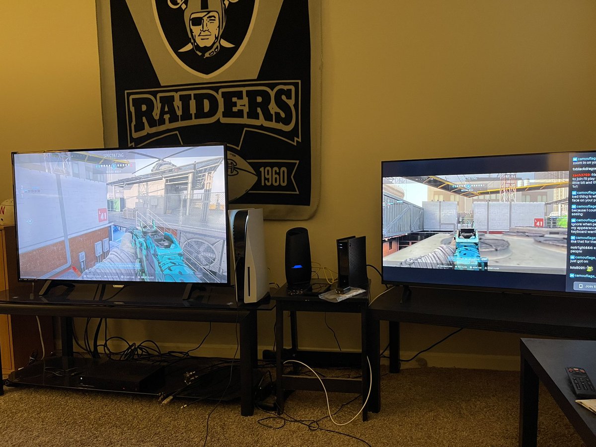 EdwardSharpe6's tweet image. My new gaming set up!! #WarZone #CODPOD #CallofDuty