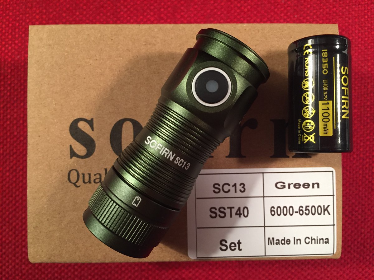 todderbert's tweet photo. Hopefully there is a new Green Sofirn SC13 in your Future, especially if you are a proud owner of the MMR-88.
(paid links below) As an Amazon Associate I earn from qualifying purchases.
The Green Sofirn SC13 at Amazon USA: https://t.co/ftv3OYAMe8
#green #sofirn #sc13 #mmr88 https://t.co/1ahpel8tsu