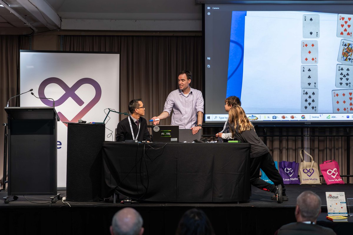 Thank you to everyone who made Friday such a success.  The energy and buzz in the room was incredible throughout the day.  This pic was my highlight of the day, having <a href="/misterwootube/">Eddie Woo</a> on stage to learn a game that Nash and I created together was especially great.