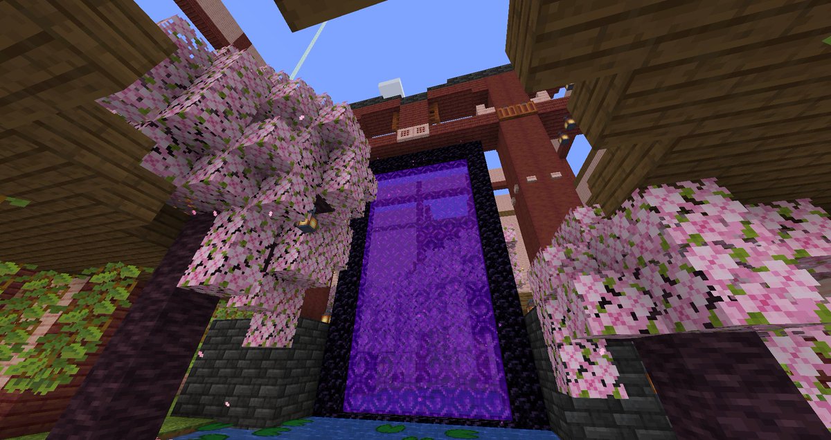 Frhawn_'s tweet photo. Que gustito da que se te ocurran las ideas y vayan materializándose, quedan 2 pisitos y todo el interior (solo esta la placita del tori que ya esta casi terminada) #Minecraft #Minecraftbuilds https://t.co/YfQFdXemPe
