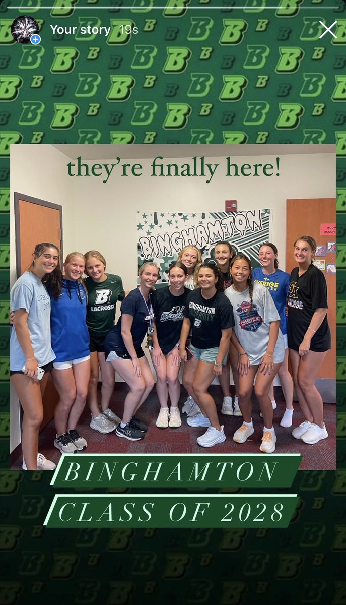 So excited to have our freshman class officially moved in on campus. Welcome Bearcat Laxers!