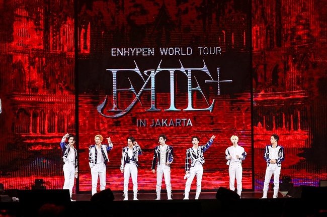 EN7ernally's tweet photo. #ENHYPEN WORLD TOUR FATE+ IN JAKARTA 🤍 https://t.co/6EH8HhVcgG