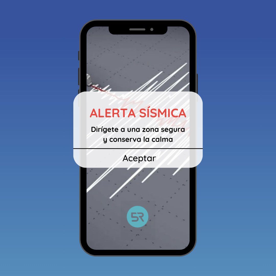 laredcincoradio's tweet image. 📲🌍 || El 19 de agosto a las 11:00 a.m. se llevará a cabo una prueba piloto del sistema Cell Broadcast para activar la alerta sísmica a través de celulares sin internet ni apps adicionales. #AlertaSísmica #CellBroadcast #Seguridad
