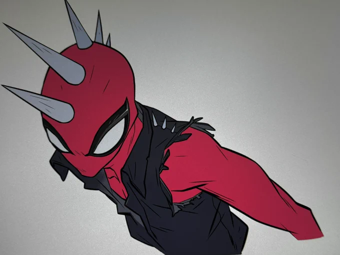 A preview of #hobiebrown or #punkrockspiderman from my #AcrossTheSpiderVerse  piece that I'm finally finishing! I'll finish/share this week! Thank you  for being amazing! I Hope you guys are having a great Sunday! #disney #sonyanimation #animation #director #unionstrong 
