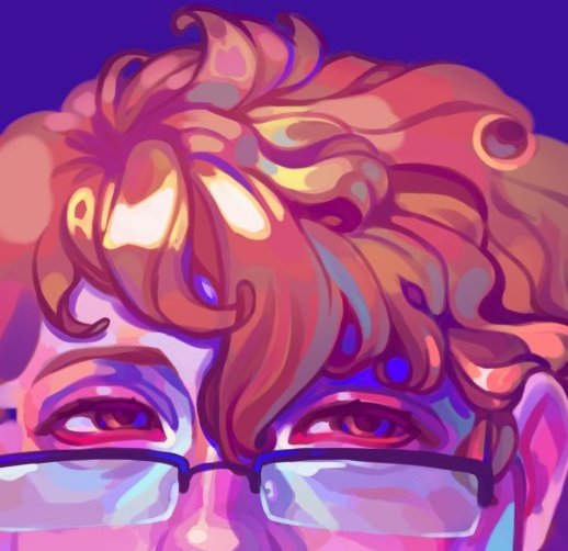 funky_galaxy's tweet photo. Currently trying to draw one of my OCs in @RMozzarelle's art style, I'm still gonna tweak the colors though (also, I have a LOOOOTTT of rendering to do, so work in progress)

Admittedly this is the hardest art style challenge I've done yet 😭

#digitalpainting #originalcharacter https://t.co/9DFVe5UFUa