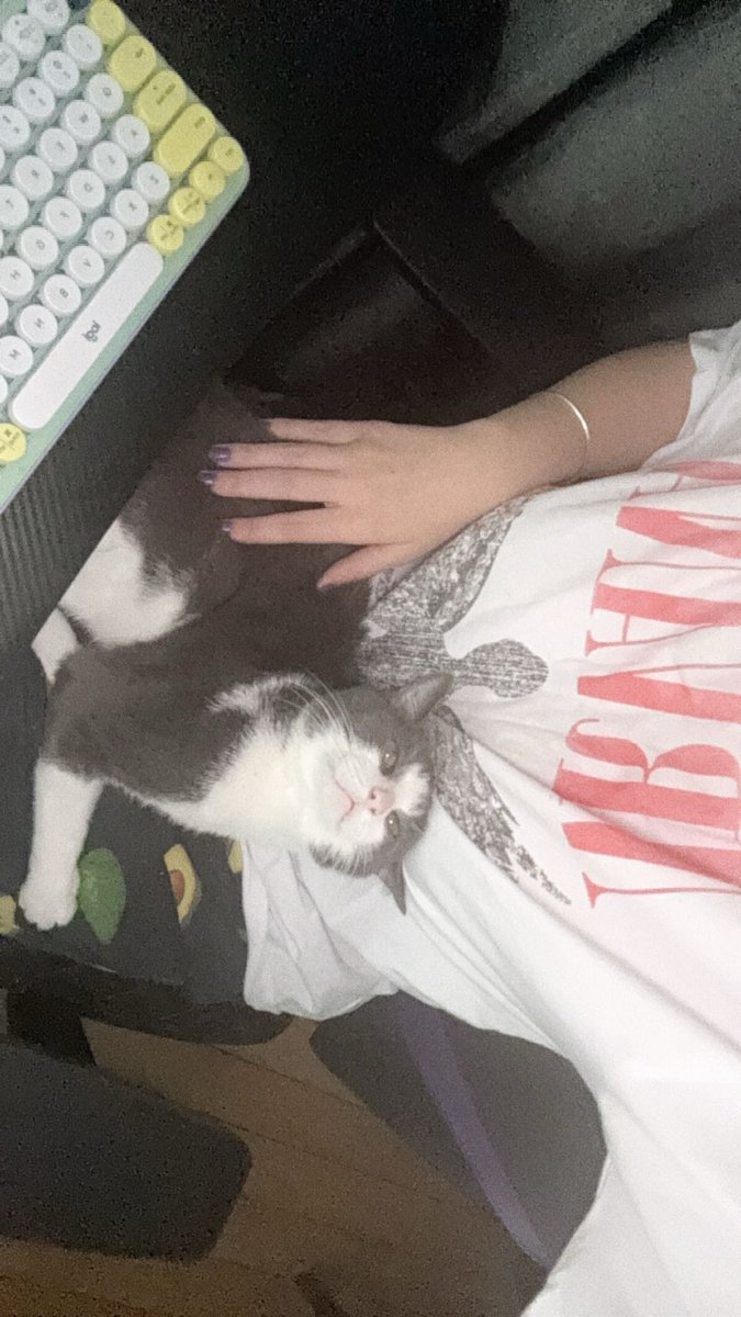Witch_shitposts's tweet photo. Atreus cuddling me while I game https://t.co/pxAvuis4yb