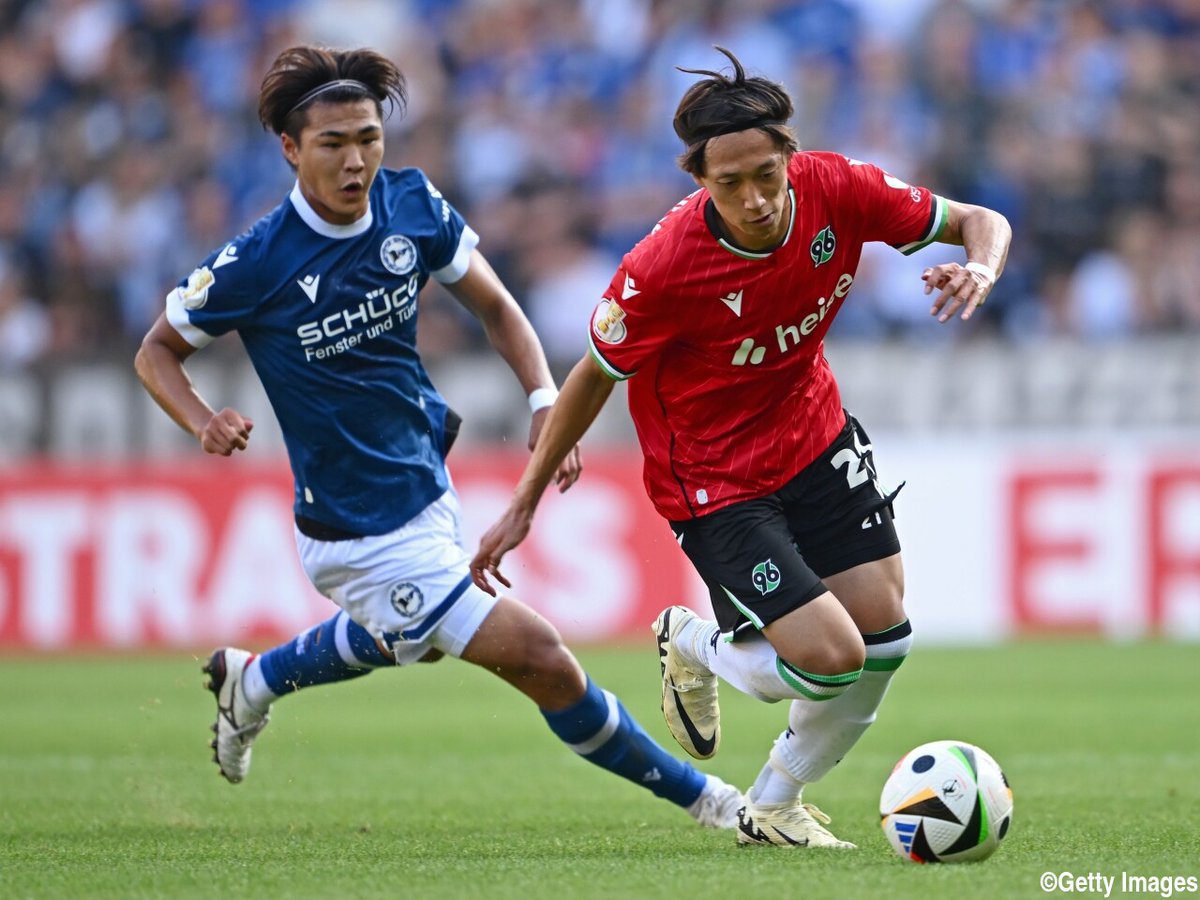 gekisaka's tweet photo. FC東京U-15むさし→前橋育英のビーレフェルトMF水多海斗、ドイツ杯で“下剋上”達成に貢献!! 室屋成とマッチアップも

https://t.co/Yml4N1HFEz

#ゲキサカ #海外サッカー #DFBポカール https://t.co/a9W6RvIz1e