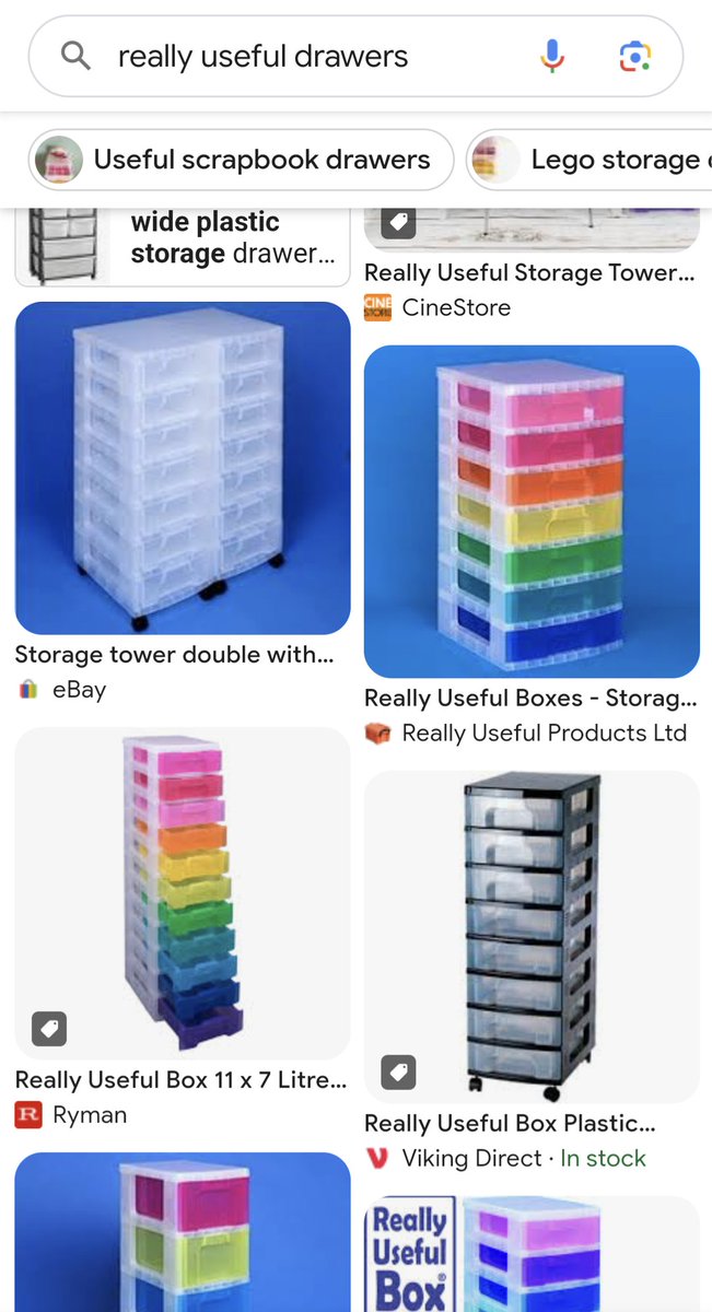 ADHDerBiologist's tweet photo. @HowtoADHD Ditto these in the UK by a company called "really useful boxes". https://t.co/qfo9fpKYcW